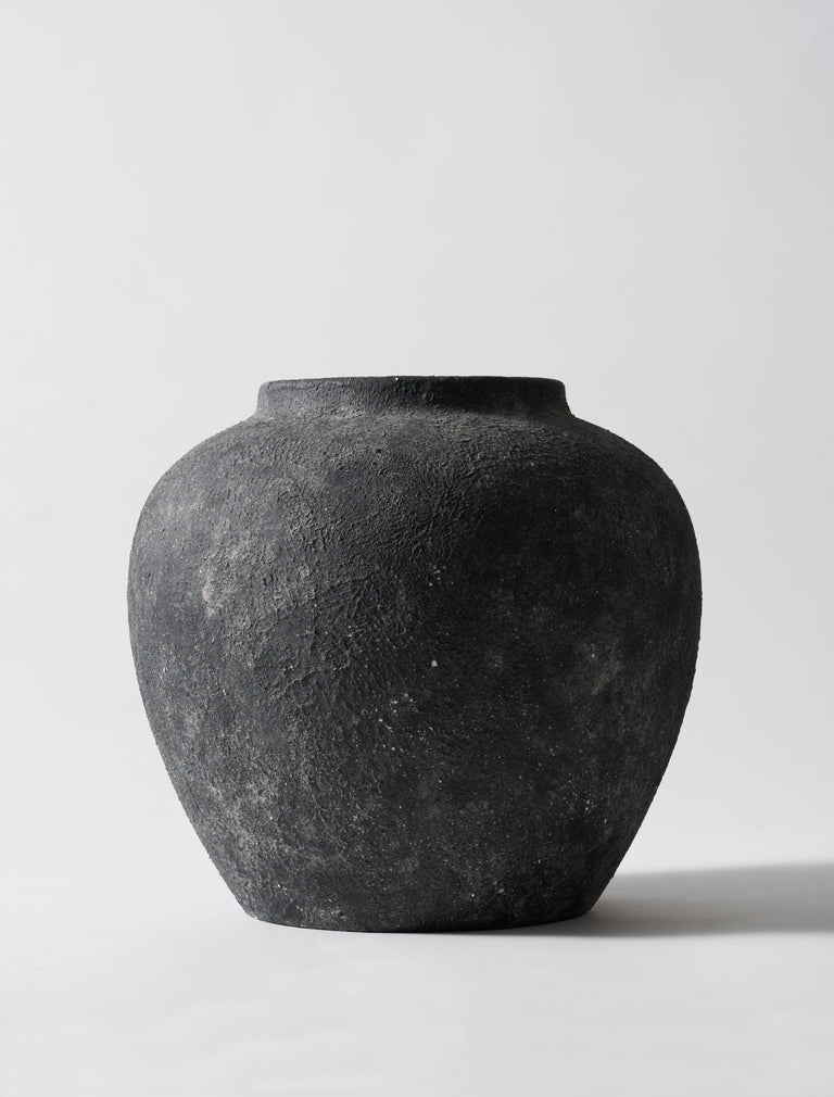 Naomi Ceramic Vase - Black