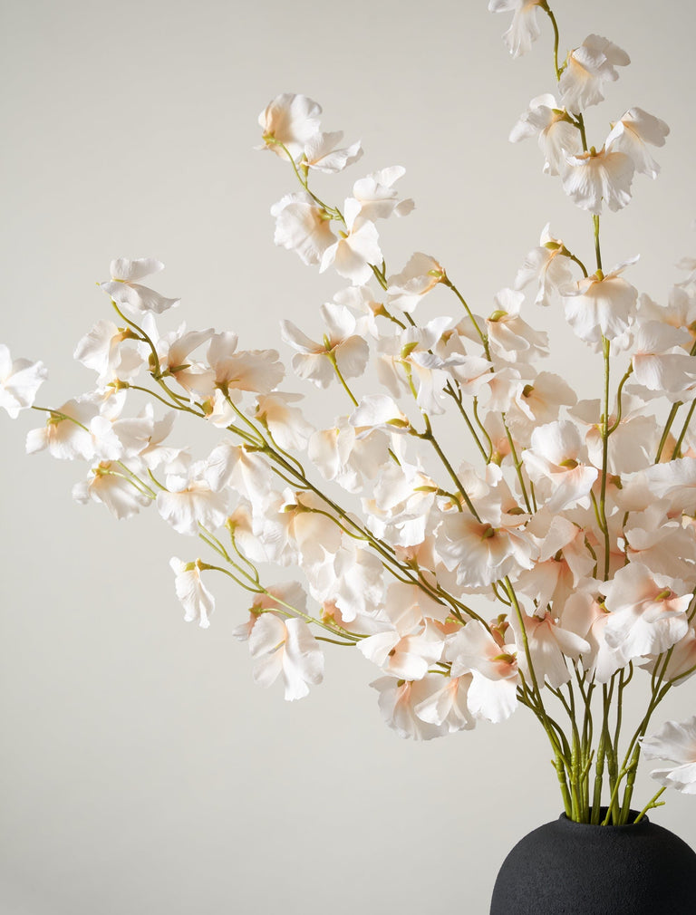 Große Faux Erbse - Blush (7 Stiele)