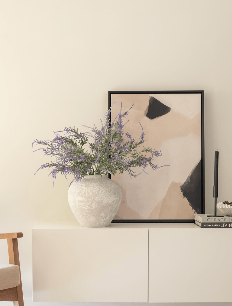 Faux Lavendel (5 Stängel)