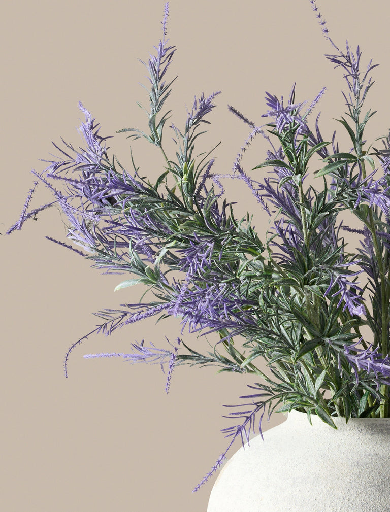 Faux Lavendel (5 Stängel)