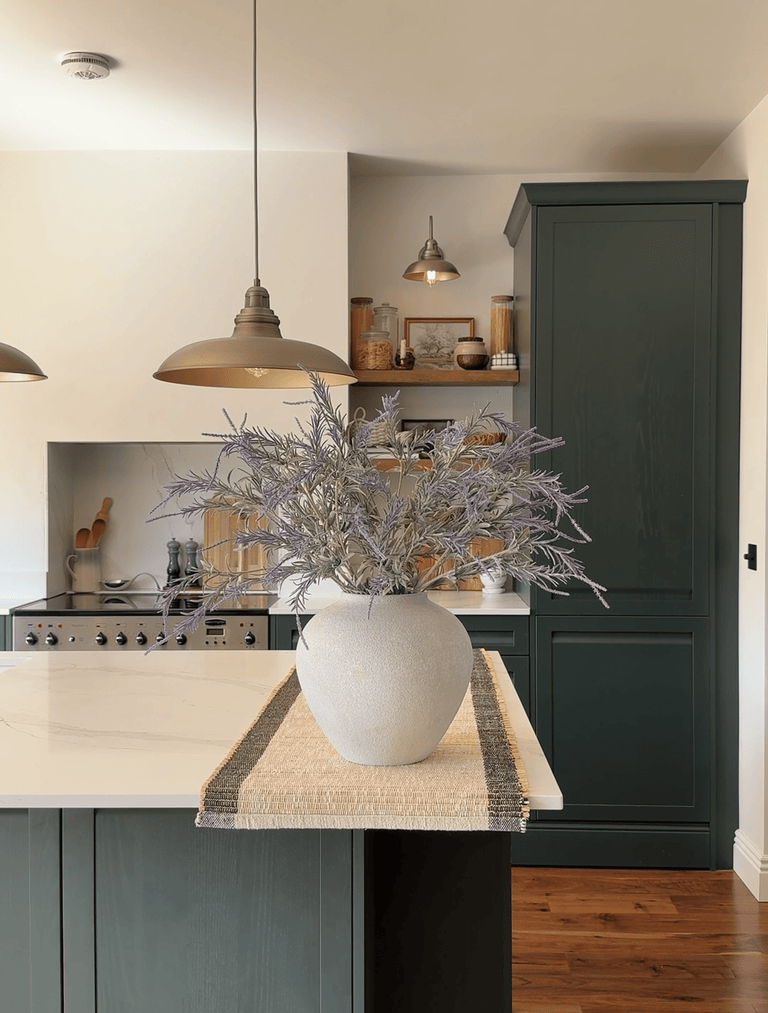 Faux Lavendel (5 Stängel)