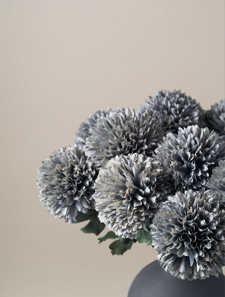 Großer Faux Kiku - Livid (10 Stiele)