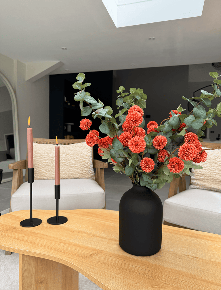 Faux-Arrangement - Umber und Grün