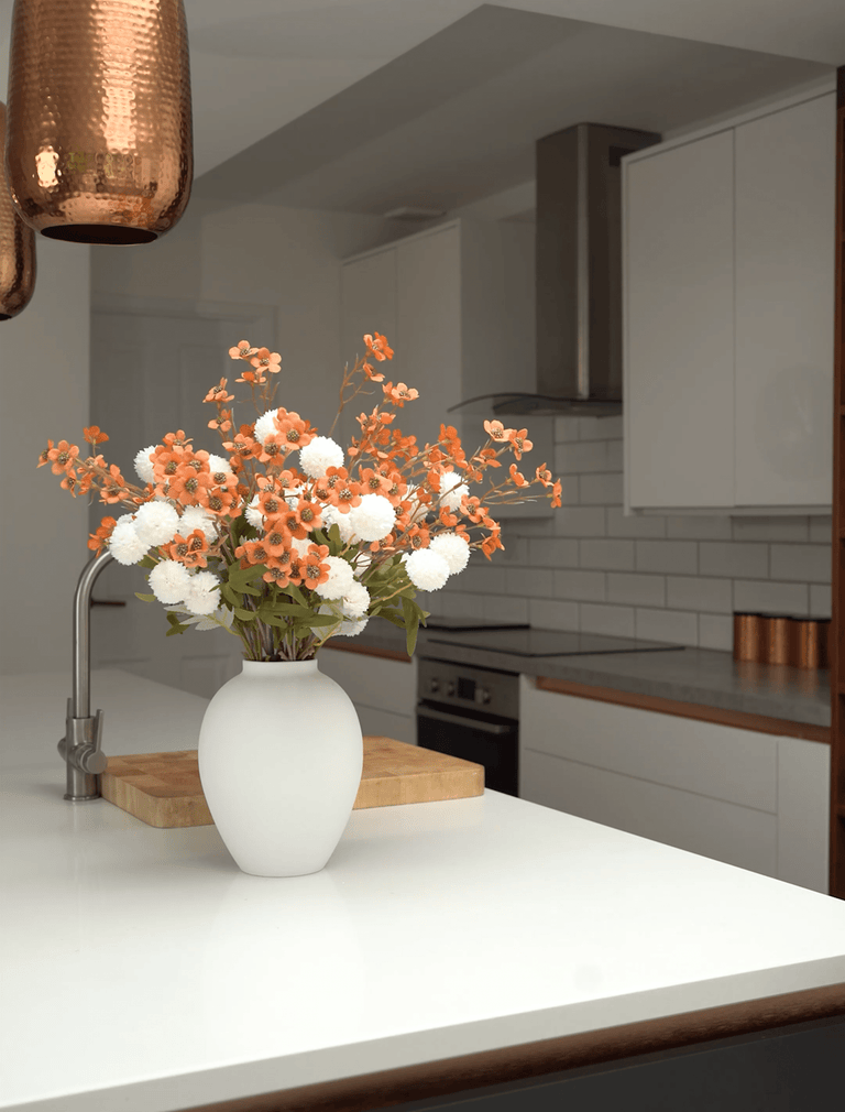 Faux-Arrangement - Wachs Umber