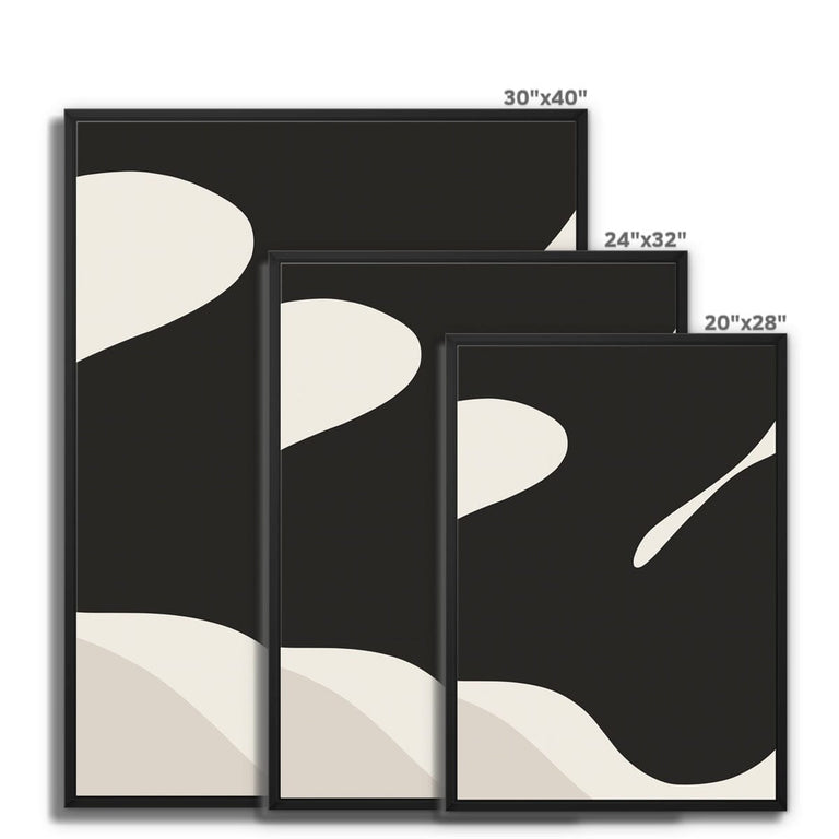 Gerahmte Leinwand - Abstrakt Inspiriert No2