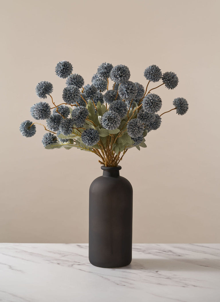 Faux Kiku Blume - Lebendig (10 Stiele / 50 Köpfe)