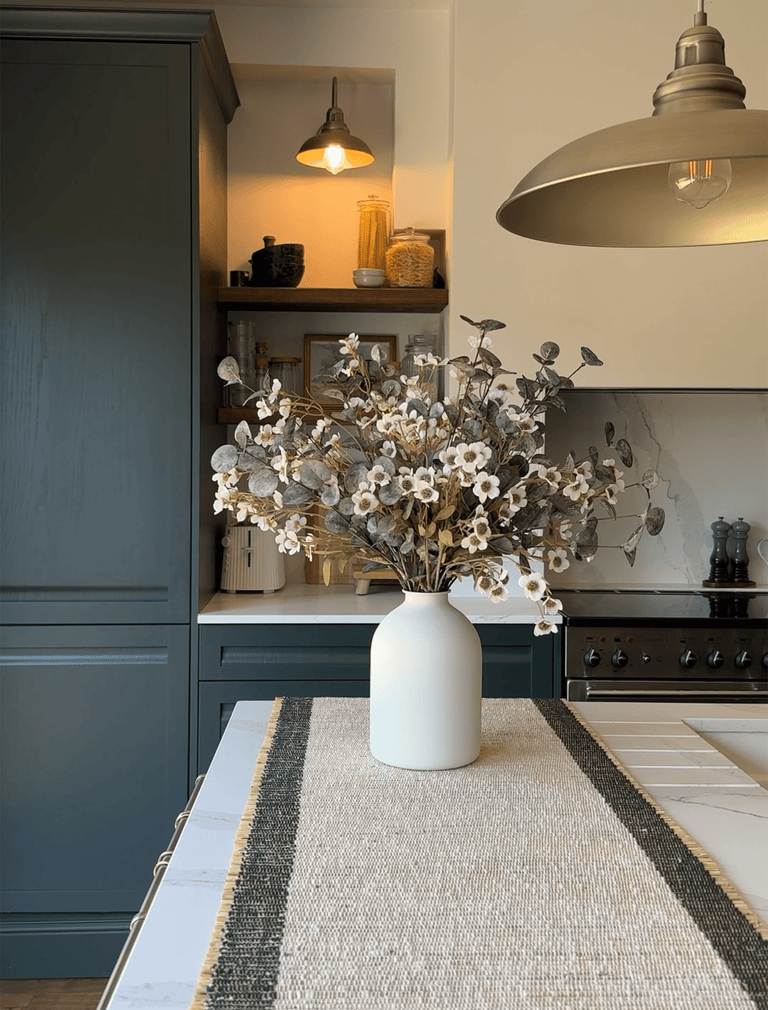 Kunstmatig arrangement - Groene weide