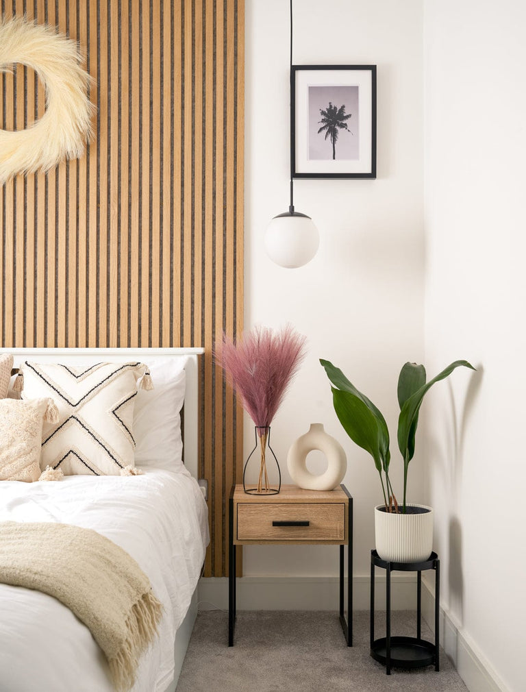 Namaak pampagras - Magenta (paars/roze) - contempee