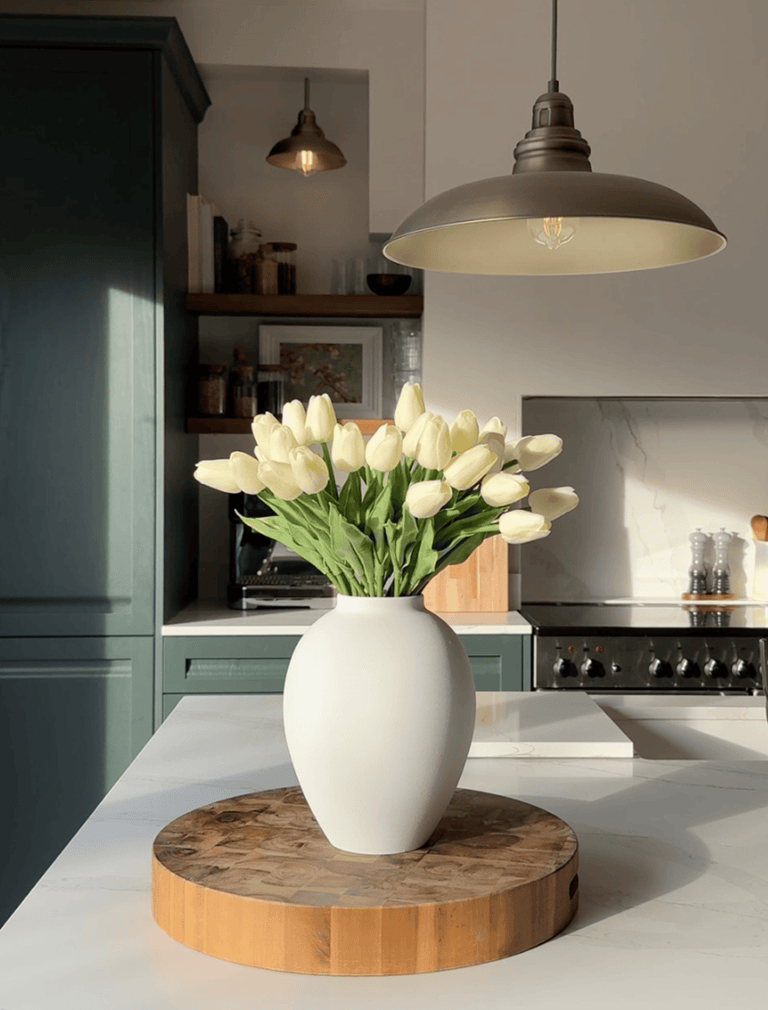 Faux tulp - ivoor (25 stelen)