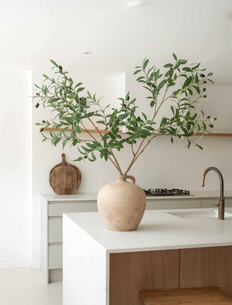 Faux Olive Oversized Branch (2 branches)