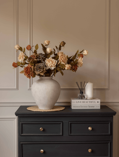 Faux Arrangement - Assorted Roses