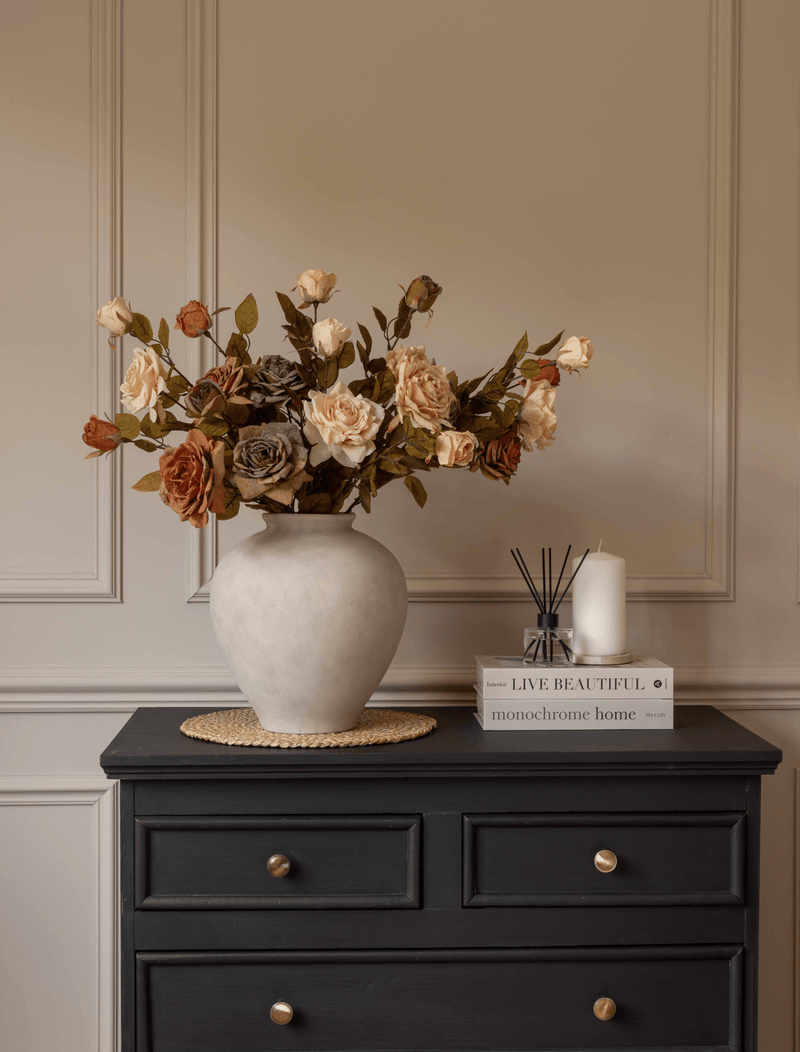 Faux Arrangement - Assorted Roses