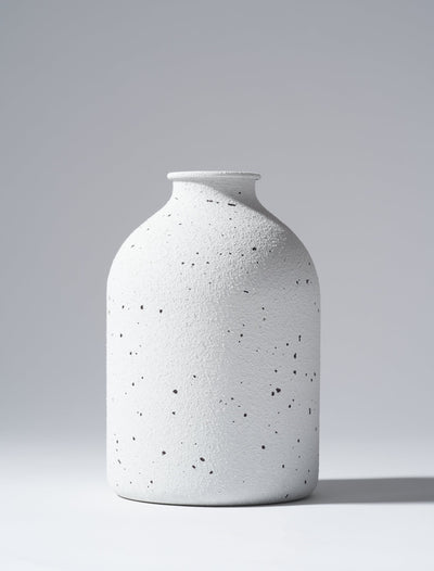 Arlo Vase - Speckled White