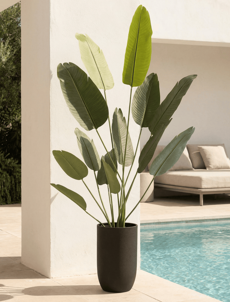 Faux Outdoor Birds Of Paradise Tree (Indoor or Outdoor) 180cm / 5ft 11in