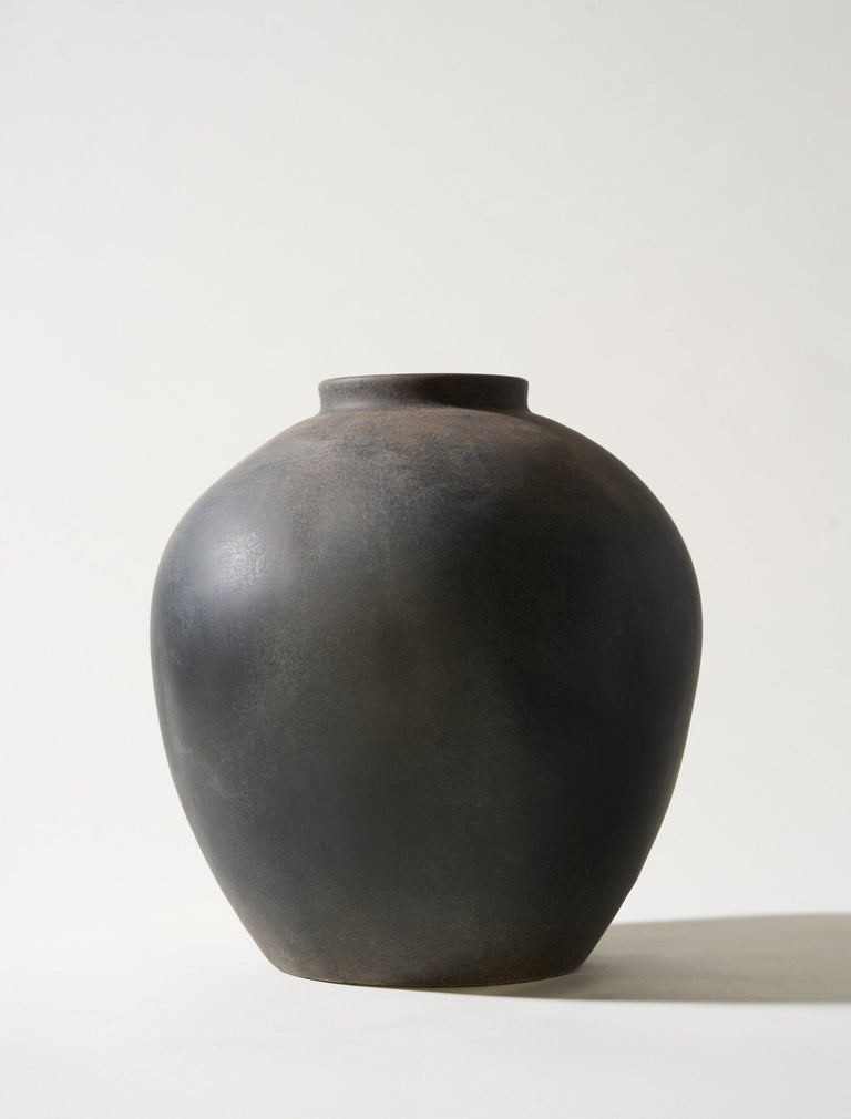 Alia Keramikvase – Schwarz