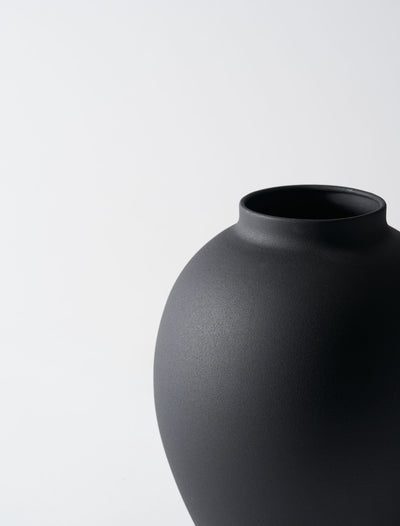 Ella Vase - Matt Black