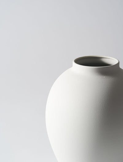 Ella Vase - Matt White