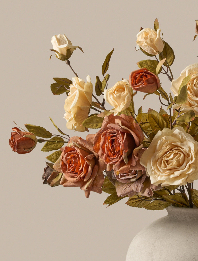 Faux Arrangement - Assorted Roses