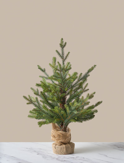 Tabletop Faux Christmas Tree