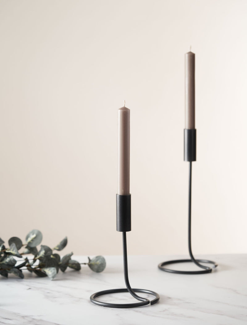 Essential Candle Holder - Black