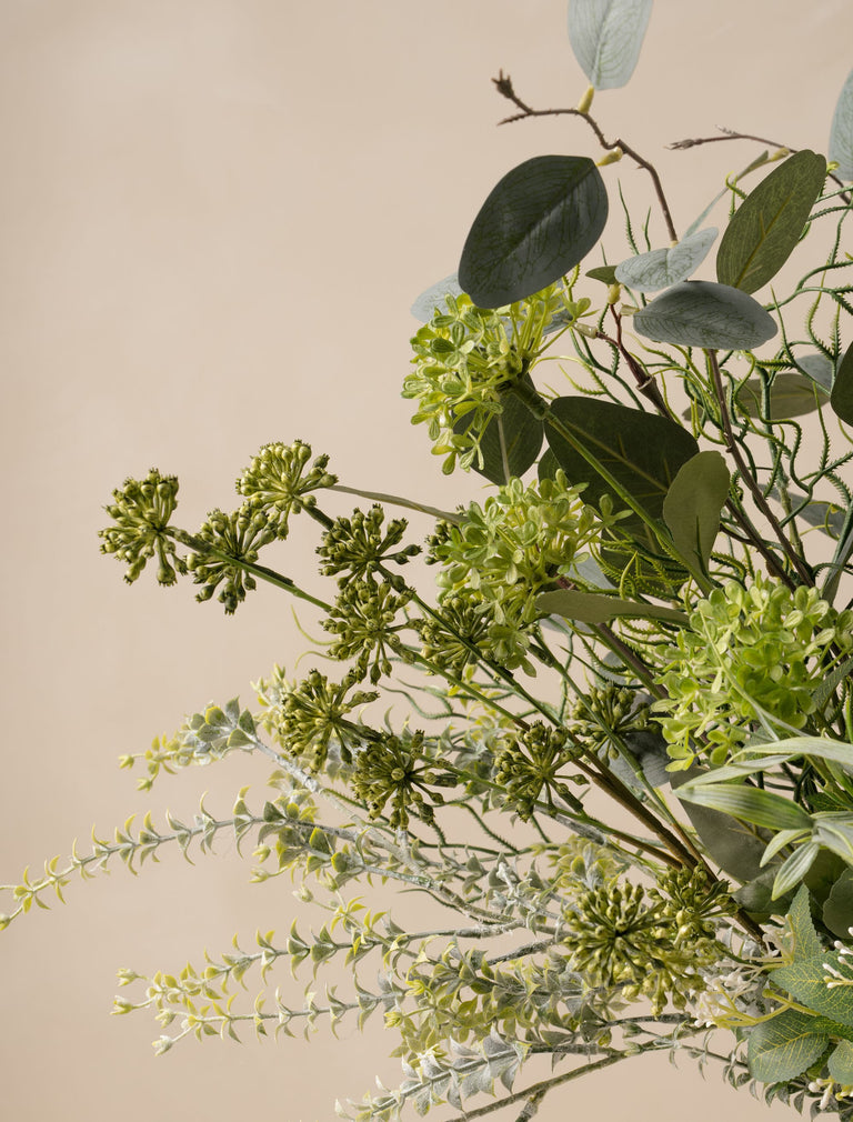 Faux Arrangement - Wild Eucalyptus & Green Berry