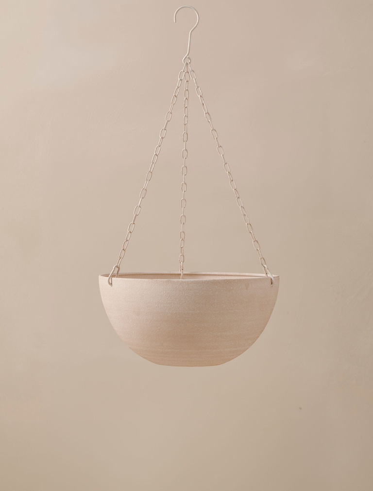 Iris hangmand van ijzer - beige