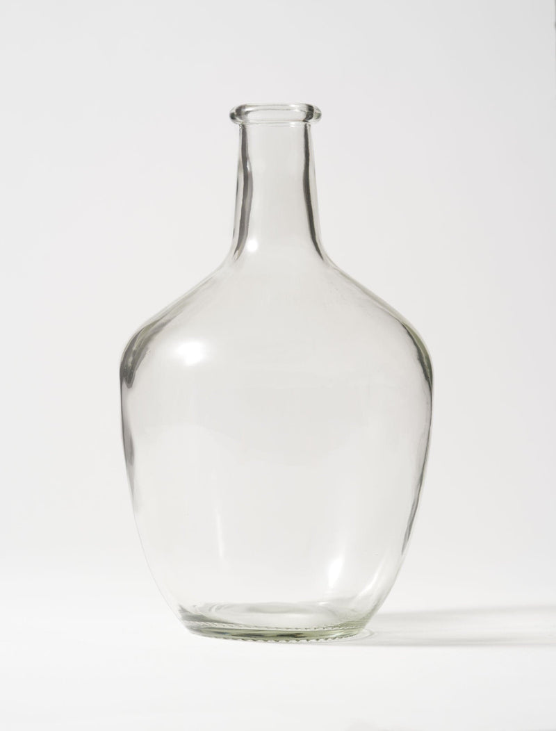 Clear Balloon Glass Vase