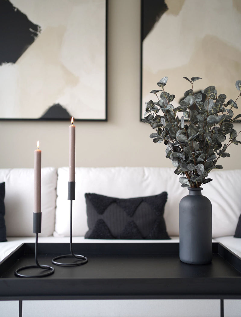 Essential Candle Holder - Black