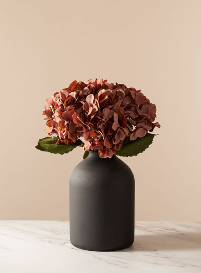 Faux Hydrangea Bouquet - Dusky Pink