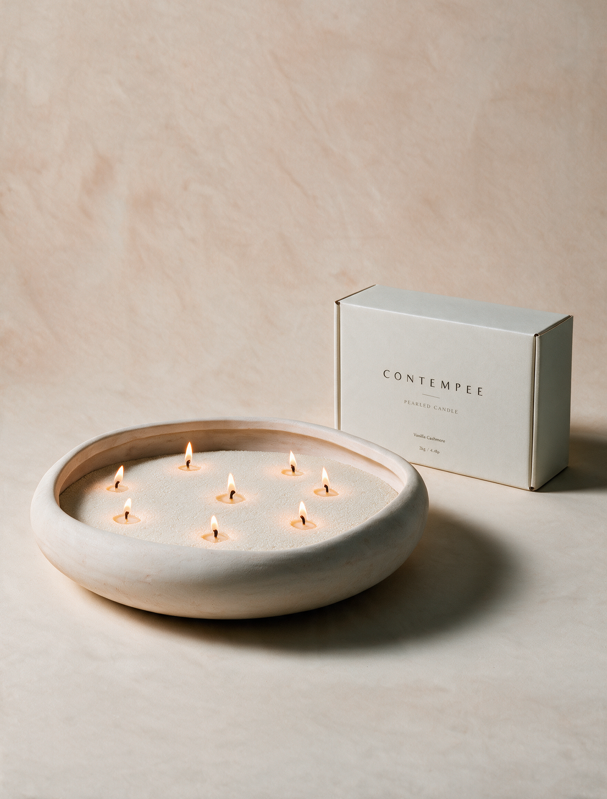 Pearled Candle Sand