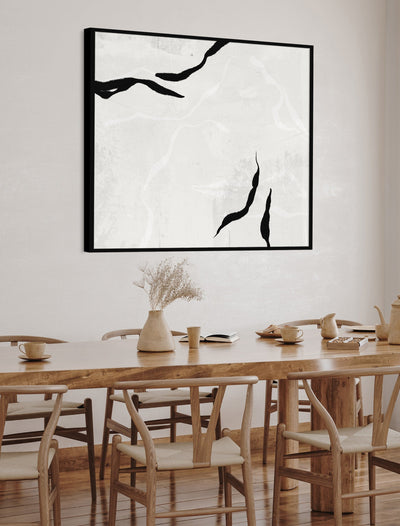 Framed Canvas - Japandi Inspired No2