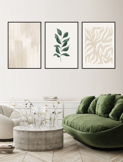 3 Print Gallery Wall - 'Earthy Tones'