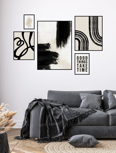 5 Print Gallery Wall - 'Simply Scandi'