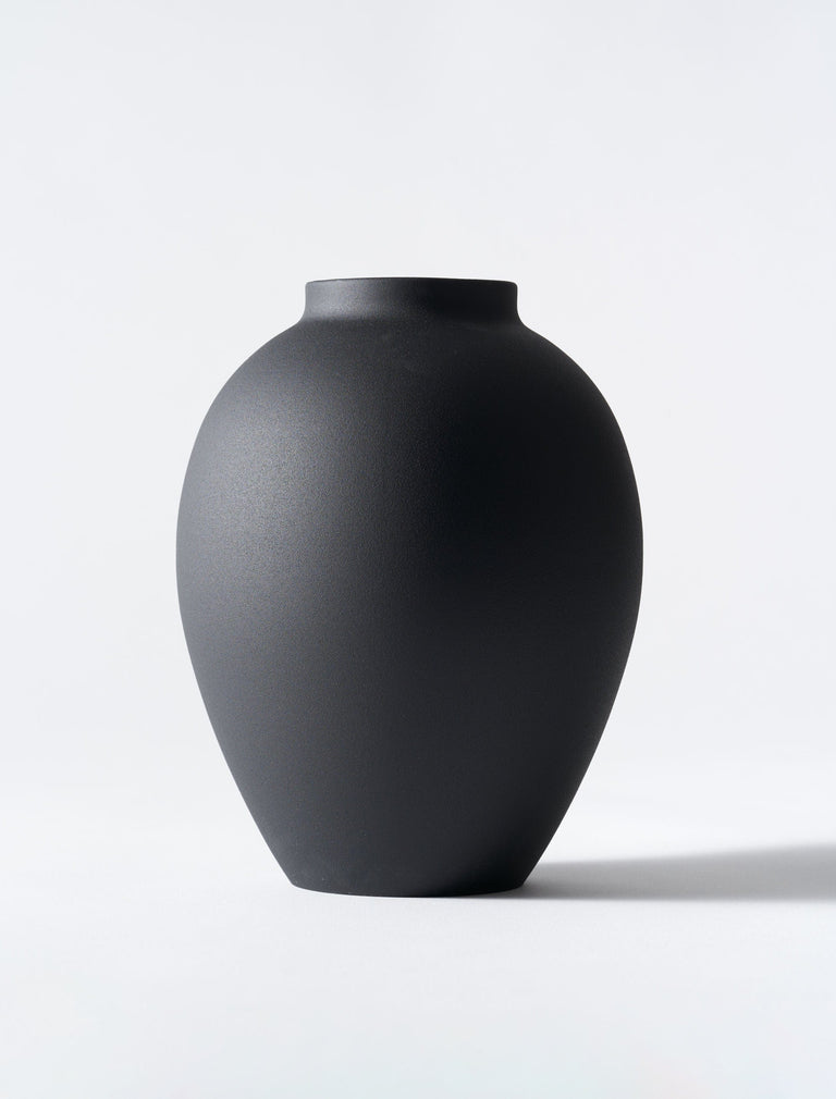 Ella Vase - Mattschwarz