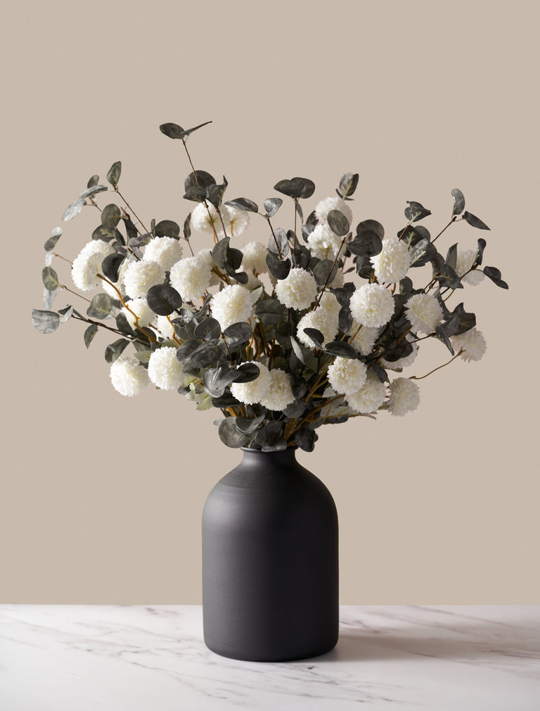 Faux-Arrangement - Weiß & Grün