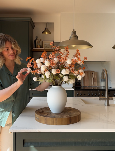 Faux-Arrangement - Wachs Umber