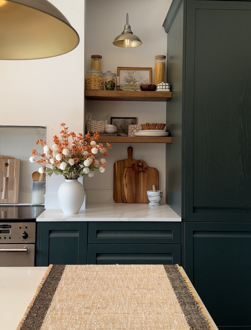 Faux-Arrangement - Wachs Umber