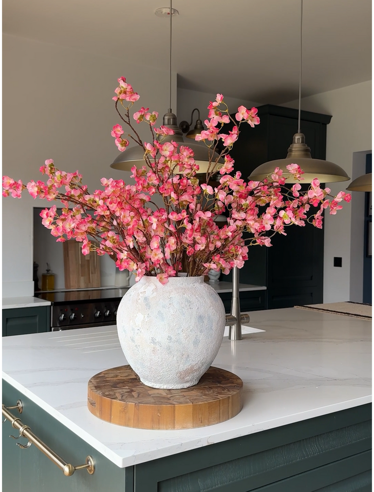 Faux Blossom - Fuchsia Pink (6 Stiele)