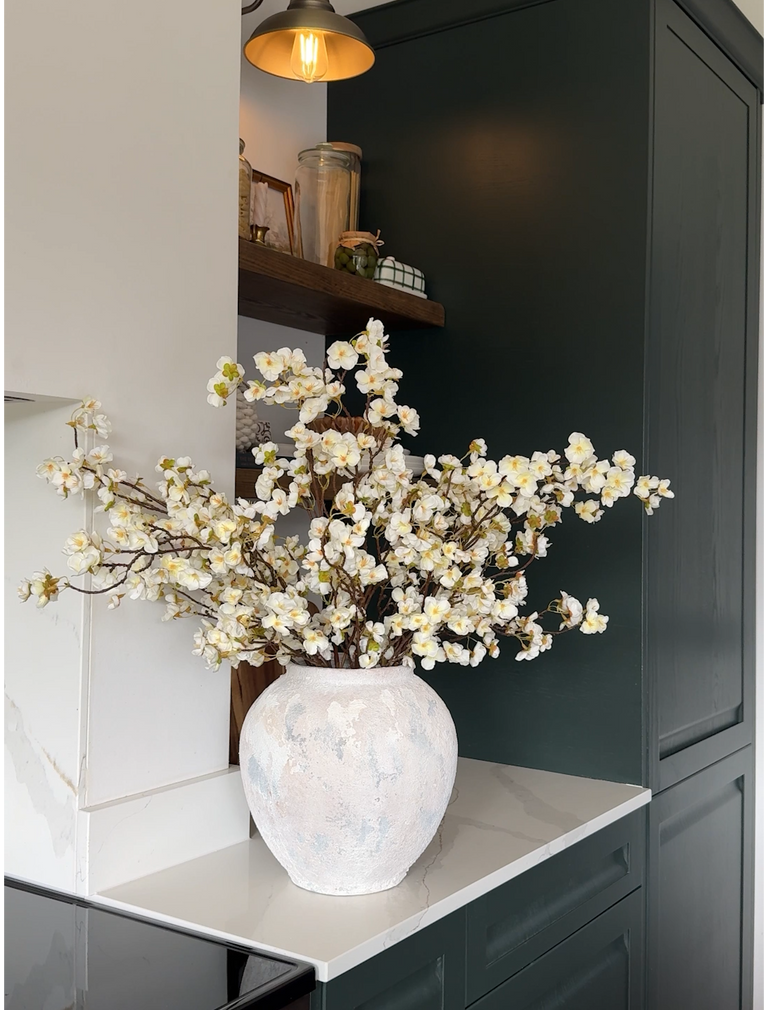 Faux Blossom - Weiß (6 Stiele)