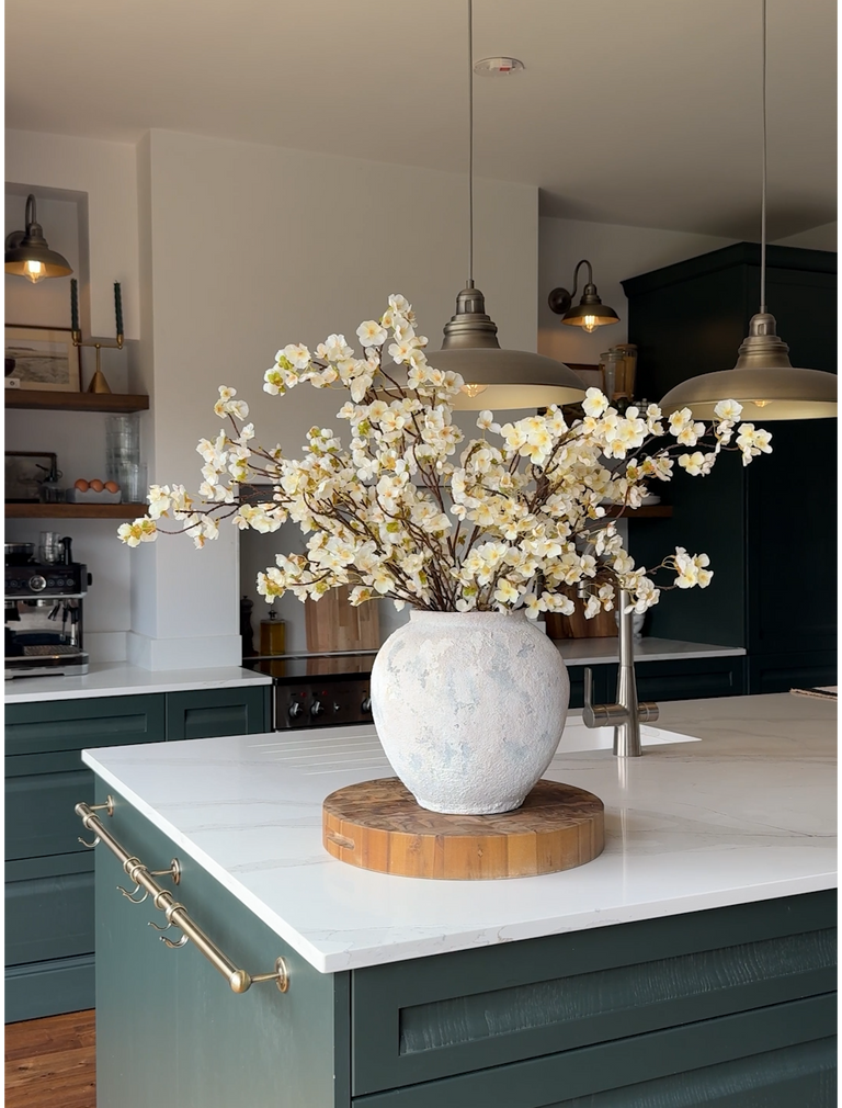 Faux Blossom - Weiß (6 Stiele)