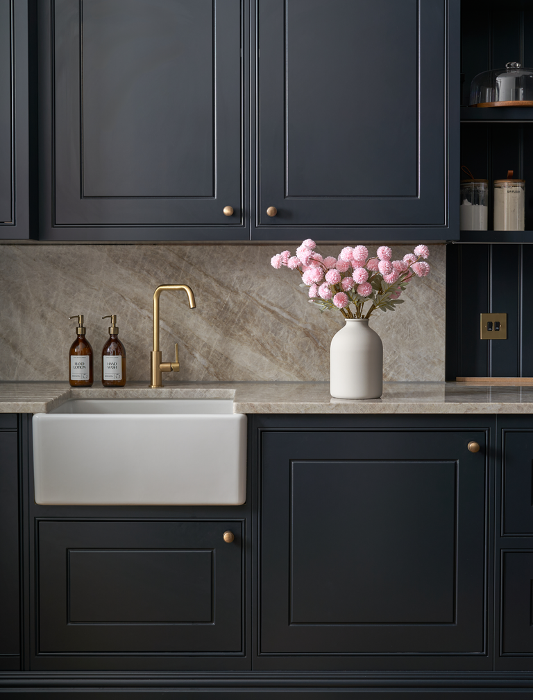 Faux Kiku Blume - Rosa (10 Stiele / 50 Köpfe)