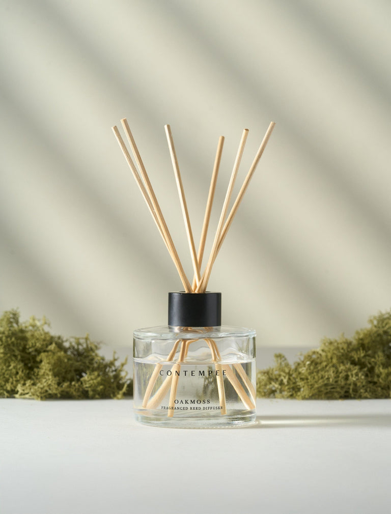 Duftkerze & Diffusor-Set – Eichenmoos