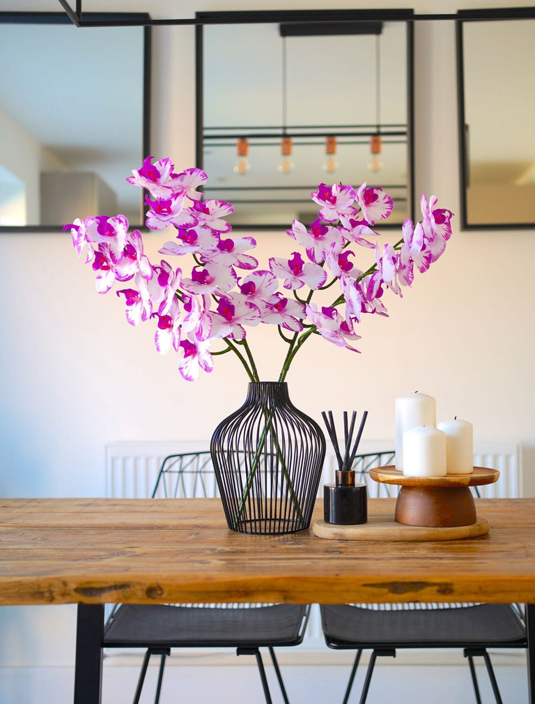 Gefälschte Orchidee - Freckled Pink (4 Stiele)
