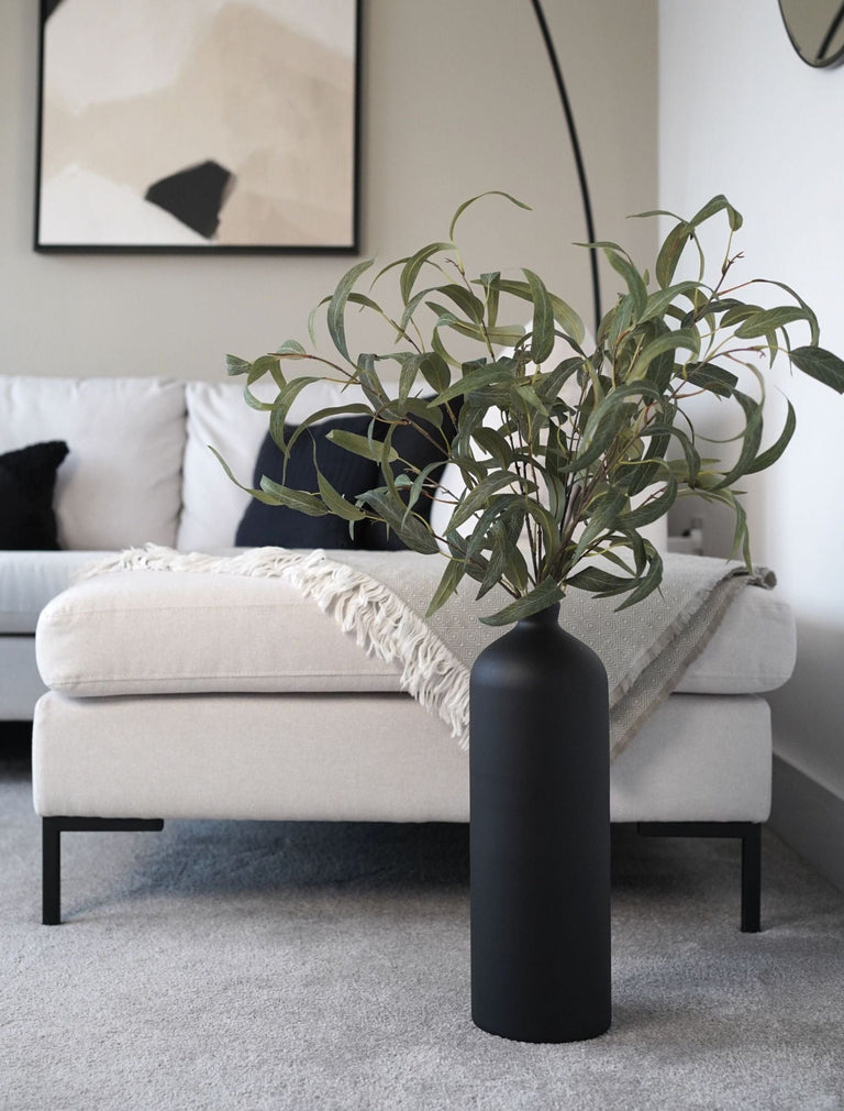 Faux Willow Eukalyptus - Grün (5 Stämme)