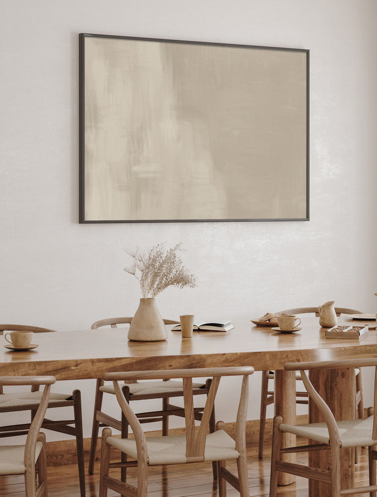 Gerahmte Leinwand - Scandi Inspired No4