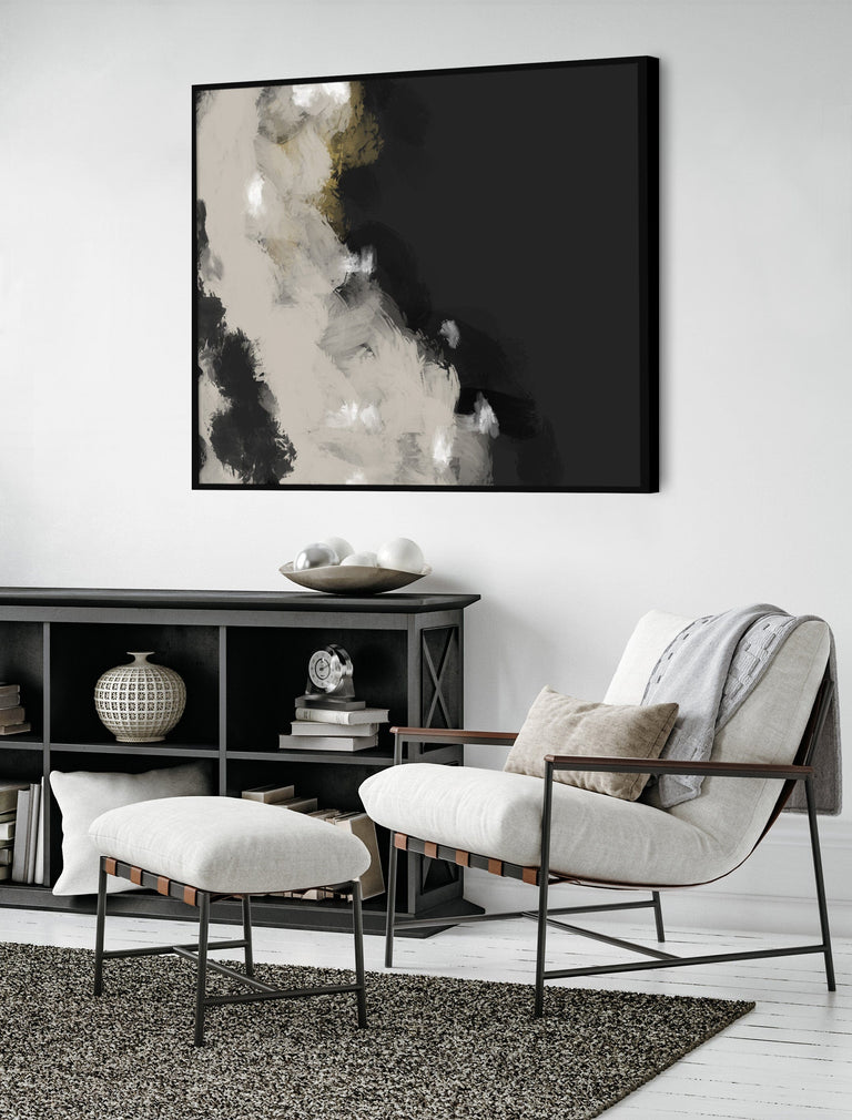 Gerahmte Leinwand - Nordisch inspiriert No1
