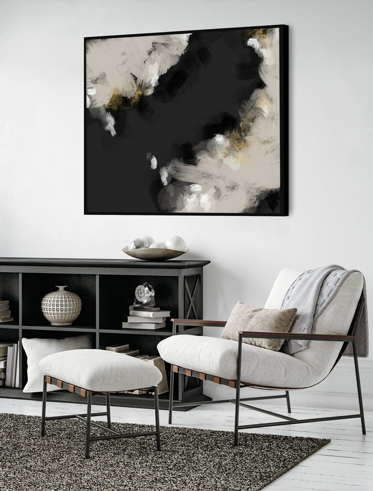 Gerahmte Leinwand - Nordisch inspiriert No2
