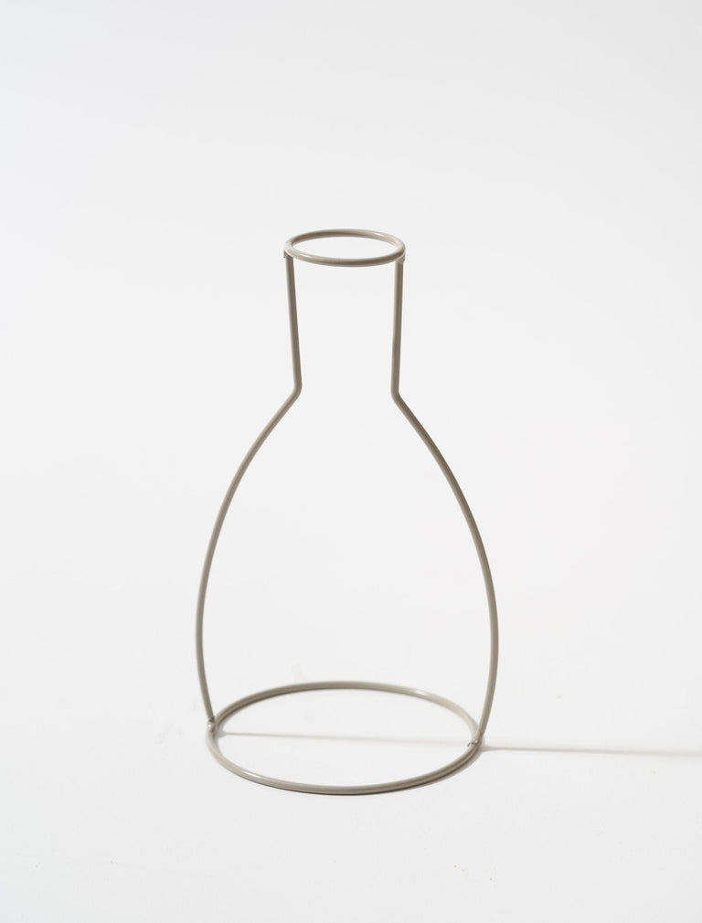 Outline Vase Nr. 2 - Schiefergrau