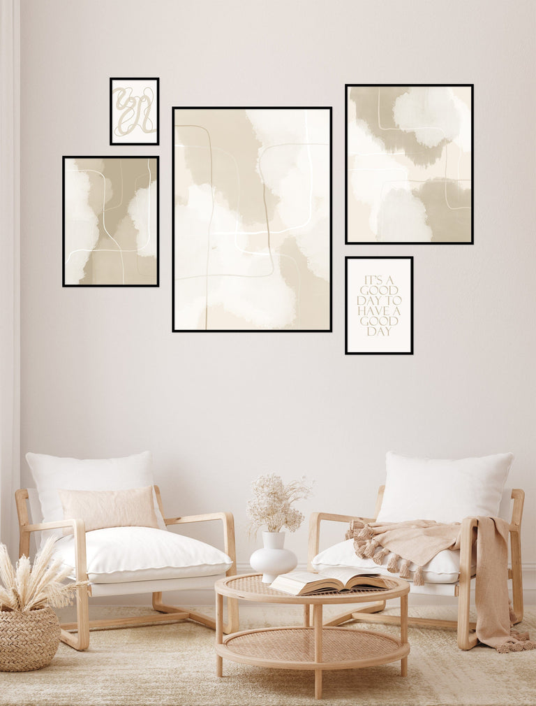 5-Druck-Galerie-Wand - &