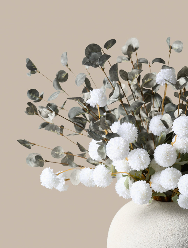 Faux Arrangement - Wit & Groen